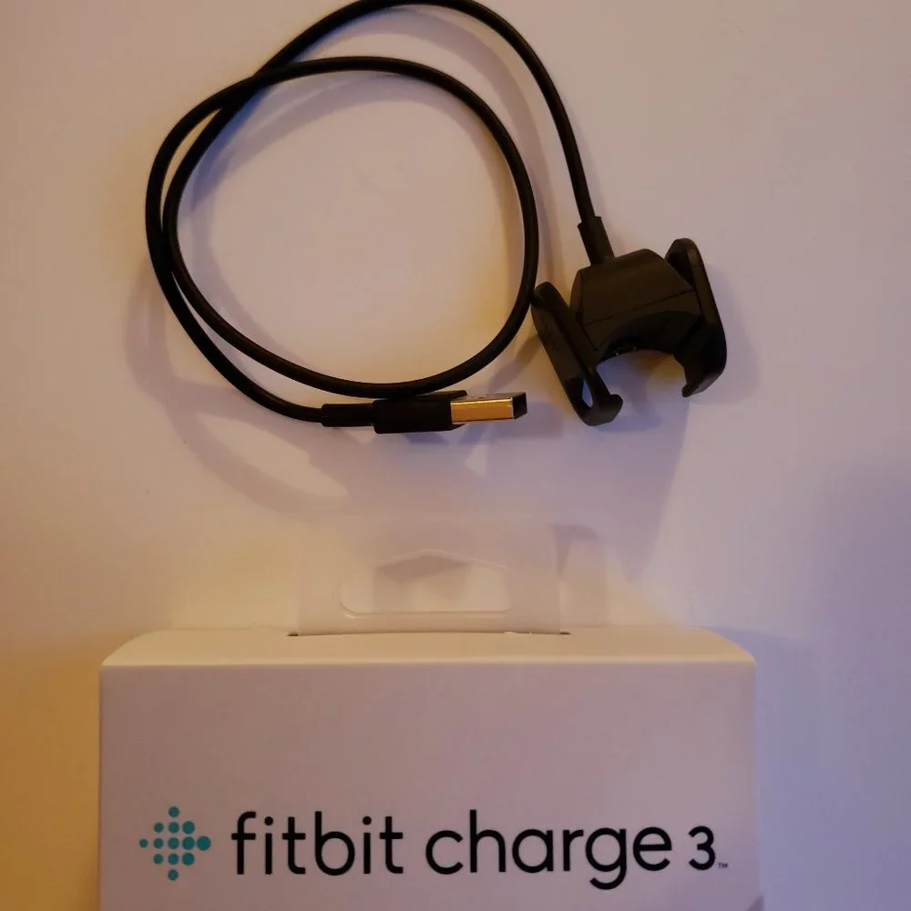 OEM Fitbit Charge 3 Charging Cable (USED) Replacement Part